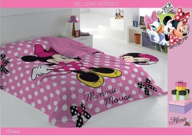 Edredon Nordico infantil Minnie Nueva Coleccion Cortiweb