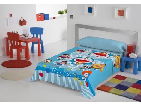 Juego de sábanas Volador de Doraemon