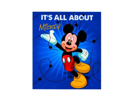 Manta Raschel Infantil Mickey Colors